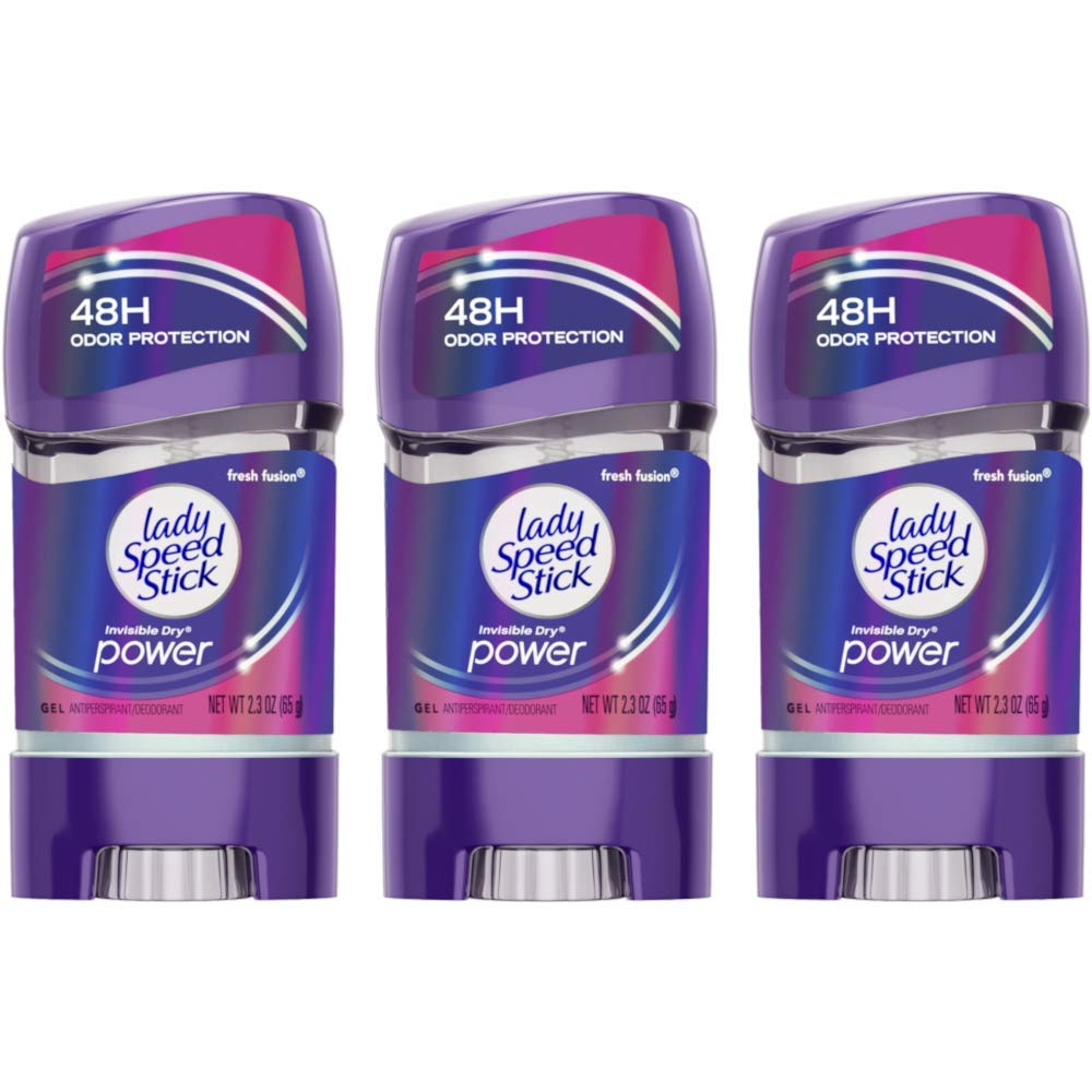 Lady Speed Stick desodorante gel invisible Fusion Fresca en bote con aroma duradero