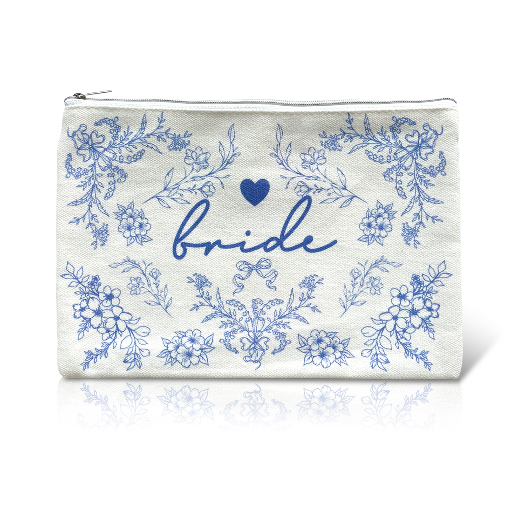 bolso LADY&HOME para novia, vista frontal, elegante accesorio para la boda.