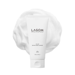 LAGOM Cellup con burbujas micro-densas para limpiar poros y eliminar impurezas