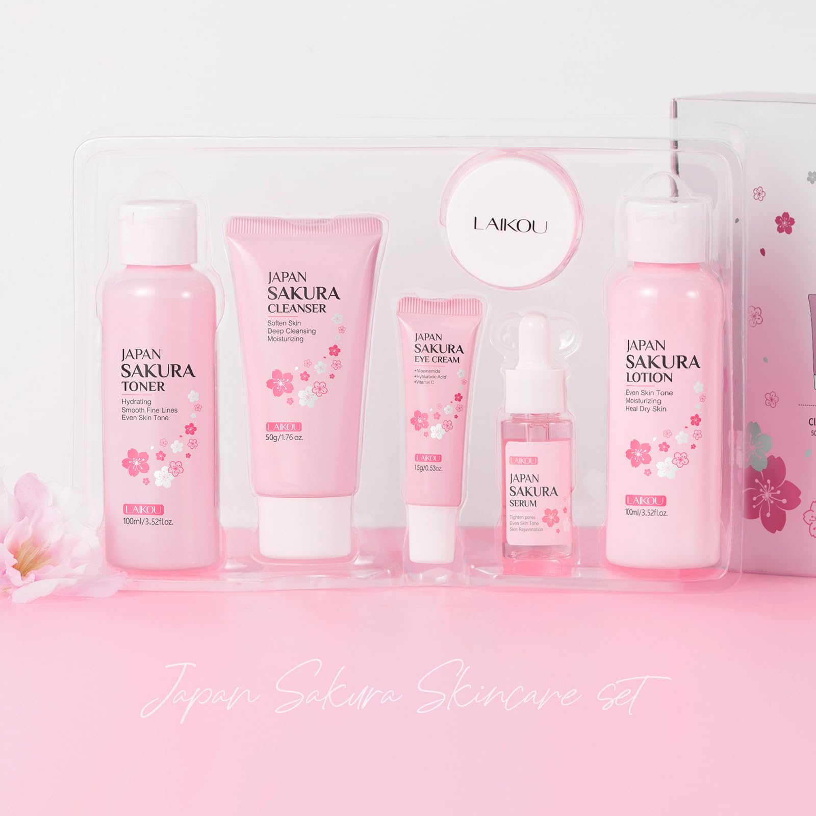 Laikou kit viaje Sakura práctico para llevar en avión.