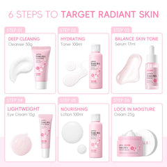 Laikou sérum Sakura aporta nutrición y luminosidad suave a la piel.