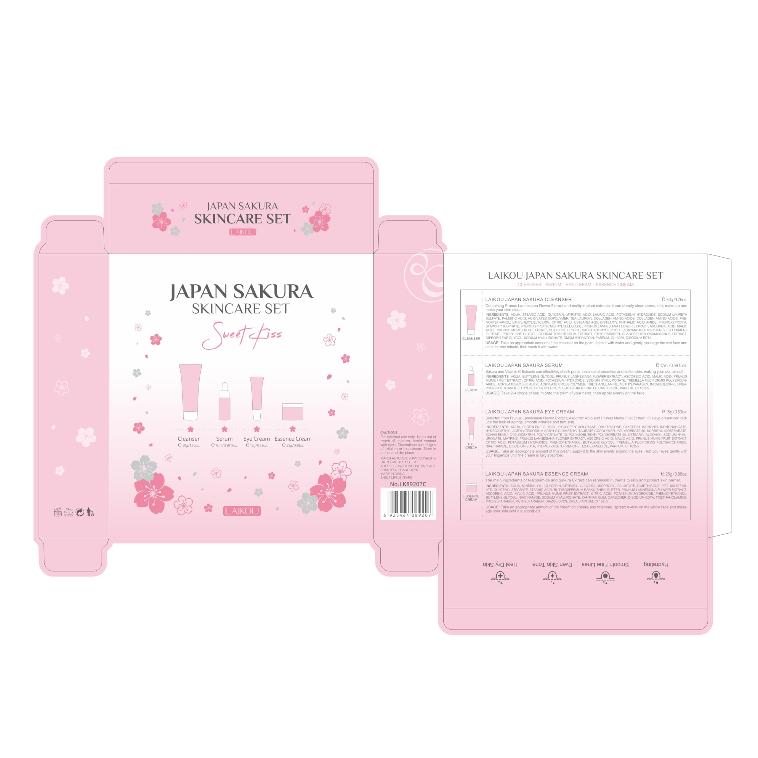 Laikou Sakura empaque compacto y diseño apto para cabina.