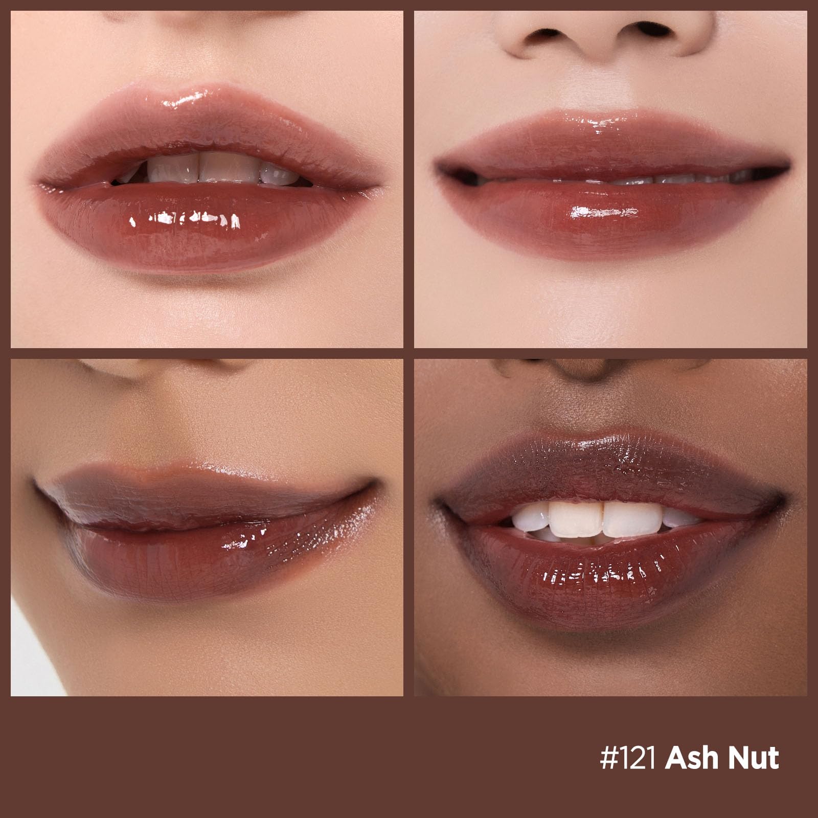Laka Fruity Glam Lip Tint Mini aplicación suave para labios definidos.
