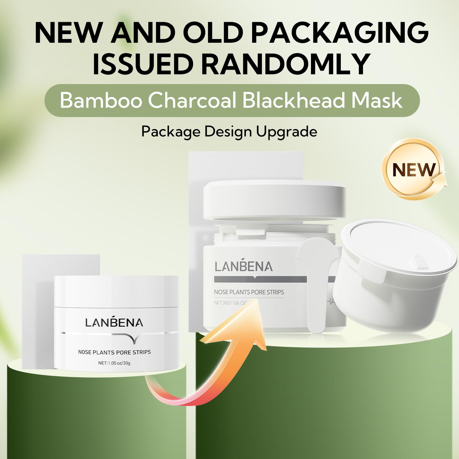 LANBENA upgraded 2.0 nose strip enhances purification.