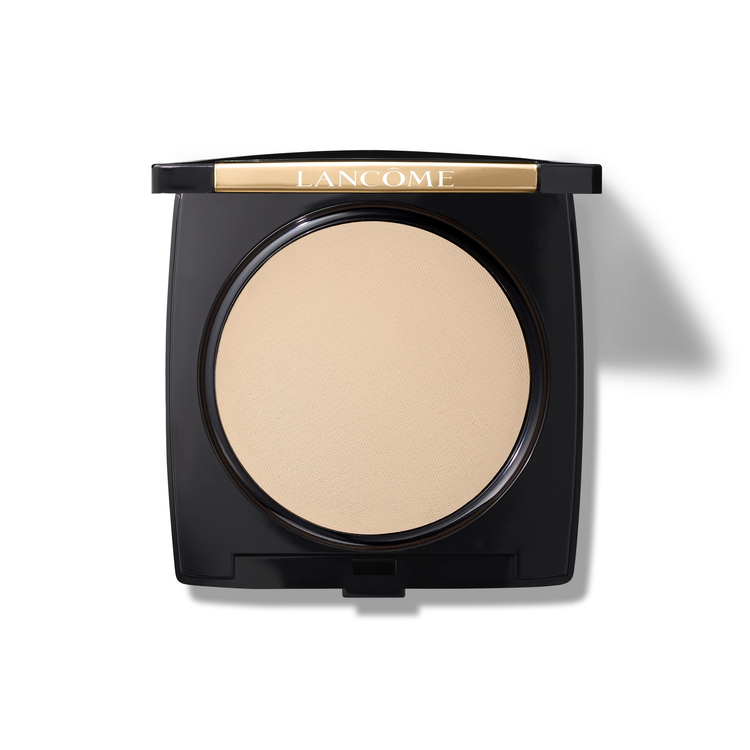 Lancôme Dual Finish polvos: empaque y aplicación para uso diario y cómodo.