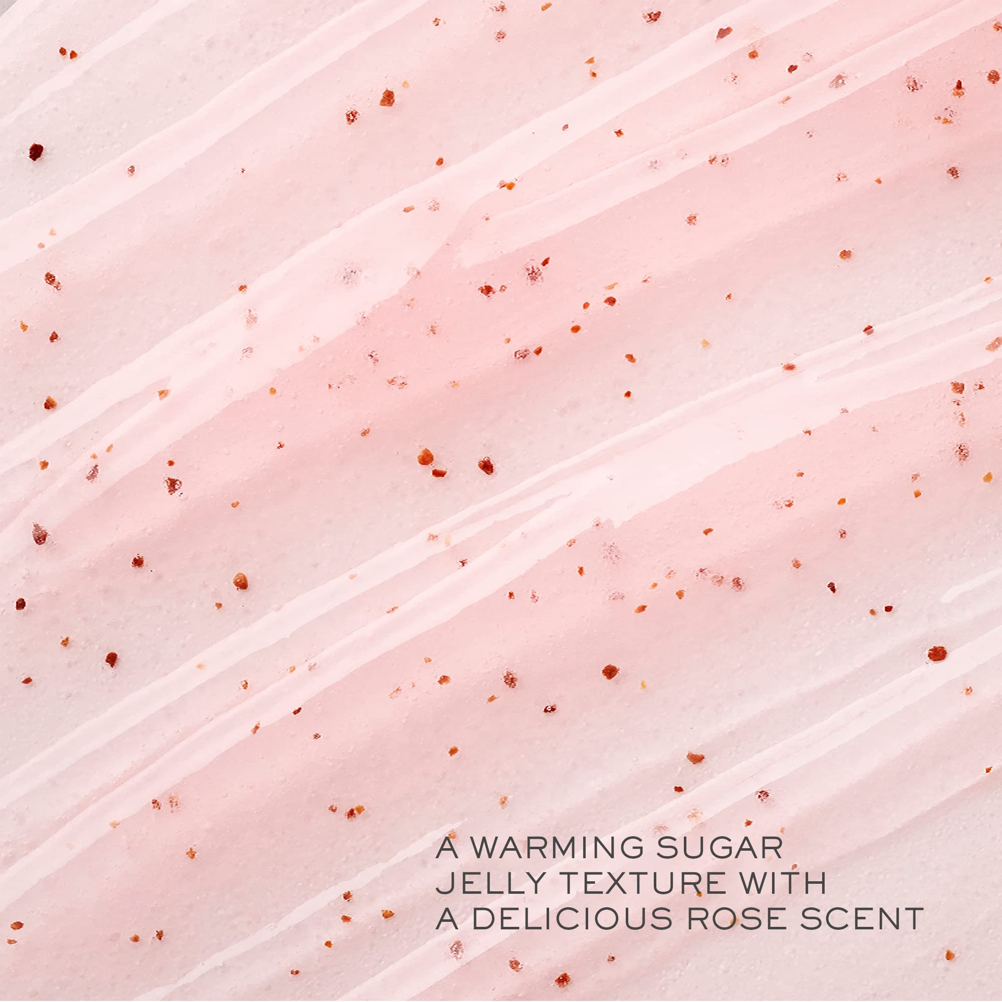 Lancôme gommage visage Rose – texture miel et eau de rose pour douceur et éclat.