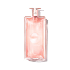 Lancôme Idôle: botella elegante para lucir en el tocador.