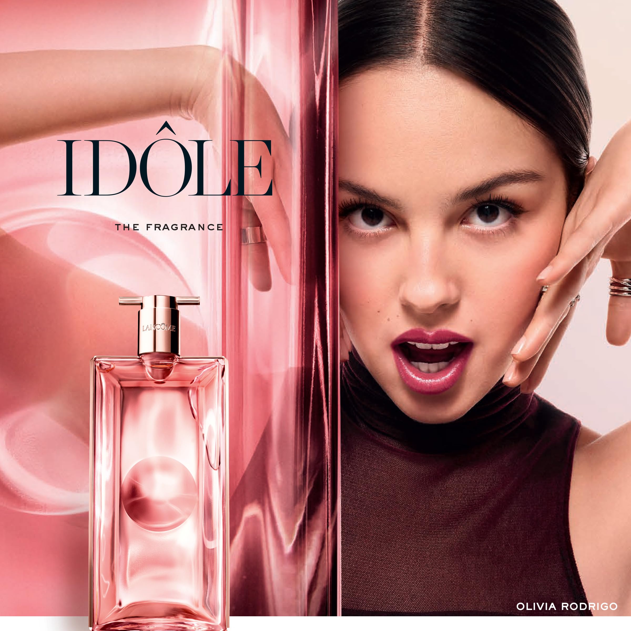 Lancôme Idôle, nota de vainilla en la base, base cálida para mayor profundidad