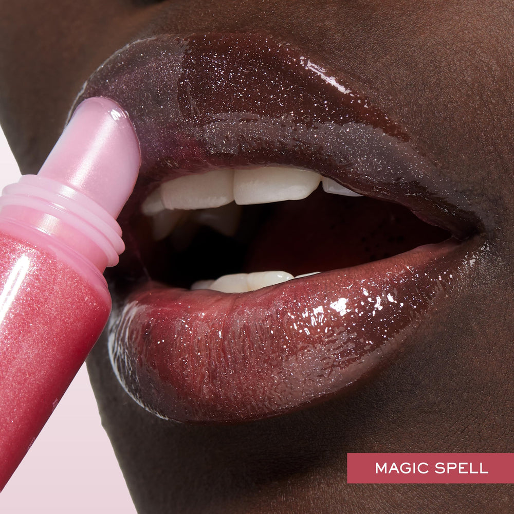 Lancôme Juicy Tubes lip swatch reveals juicy, radiant color.
