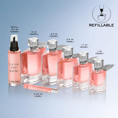 Lancôme La Vie Est Belle, nota iris, aroma sofisticado para ocasiones especiales.