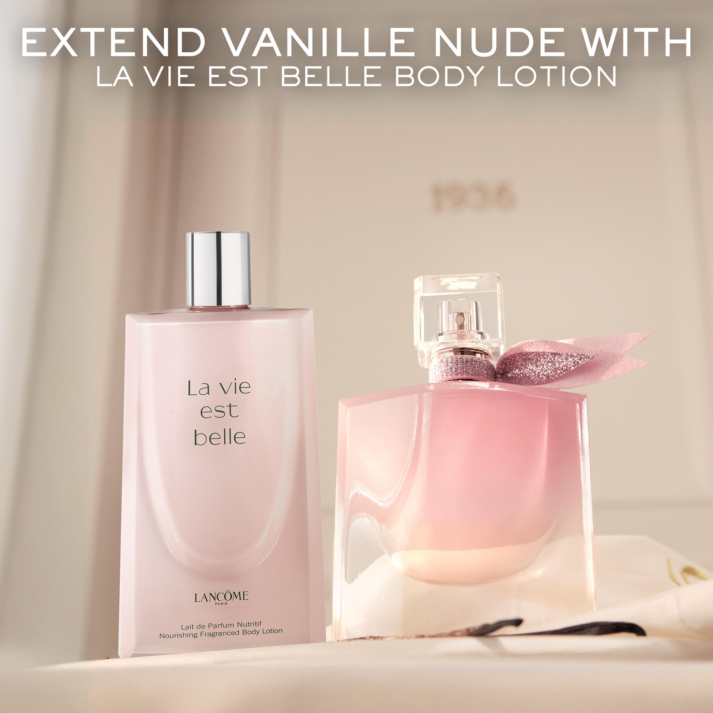 Lancôme La Vie Est Belle Vanilla Nude notas vainilla bourbon glaseada: toque gourmand