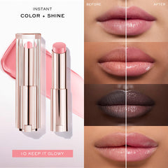 Lancôme Lip Idôle Butterglow color construible para un look personalizado