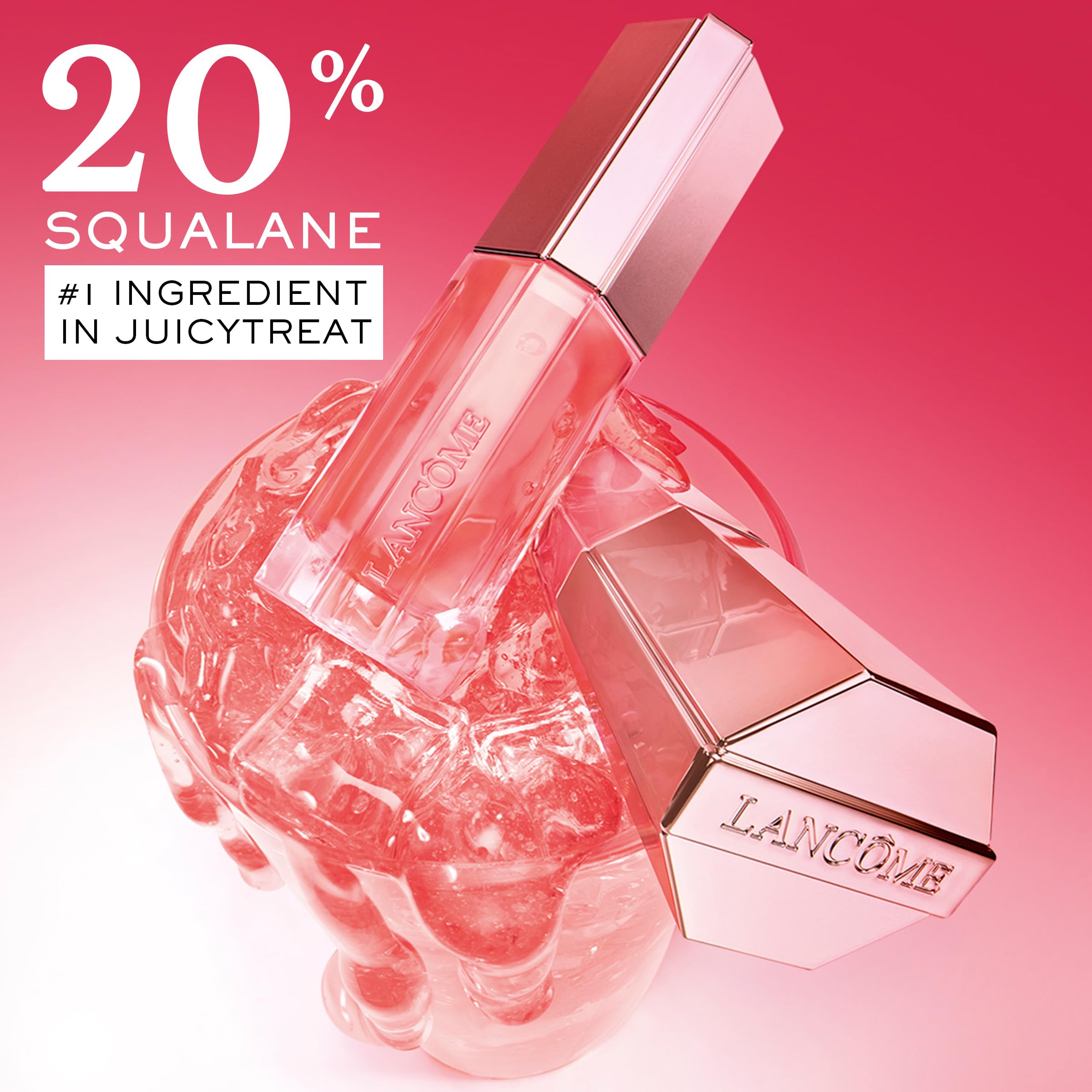 Lancôme Lip Idôle JuicyTreat con aplicador jumbo para contornear labios.