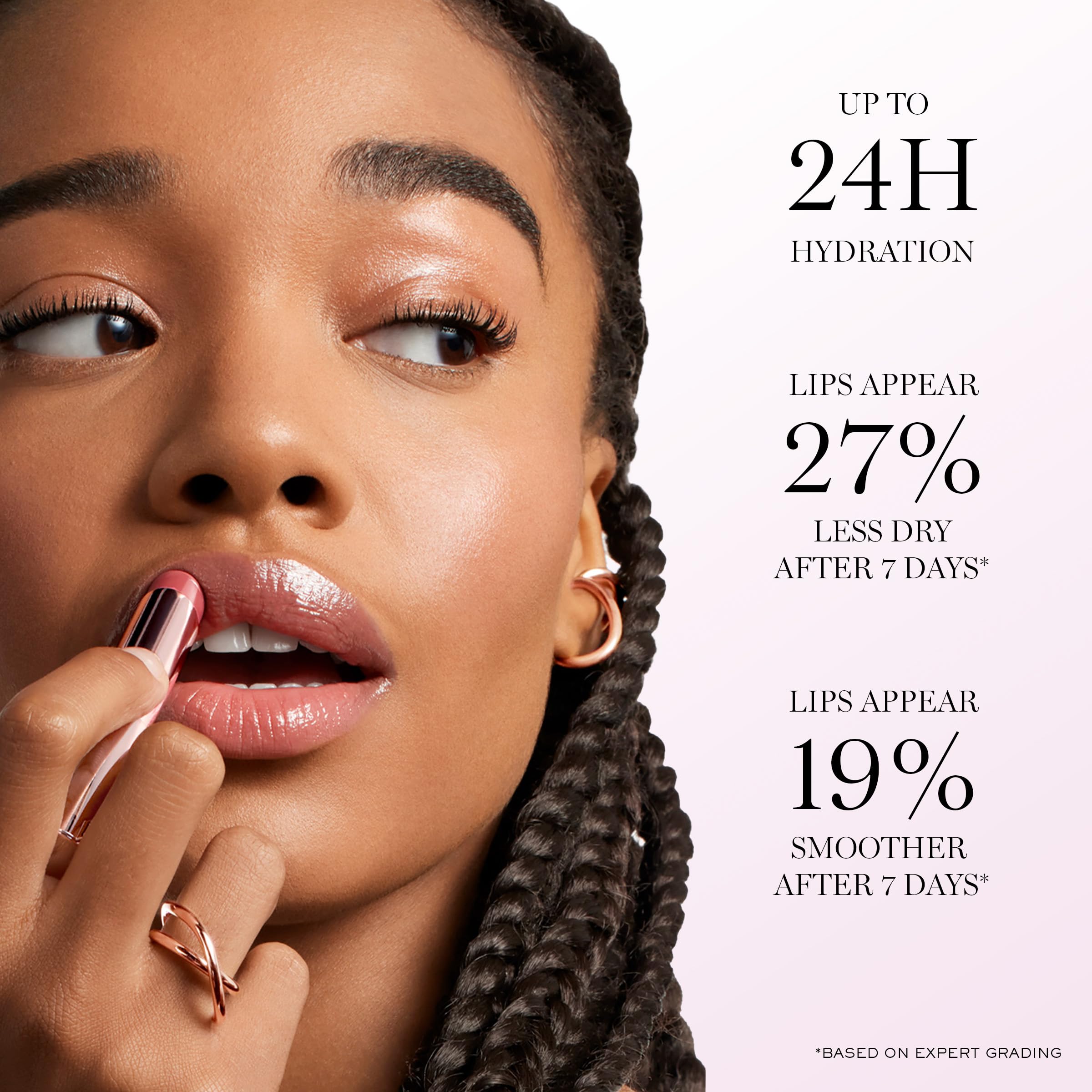 Lancôme Lip Idôle Butterglow – hydratation 24H et confort durable.