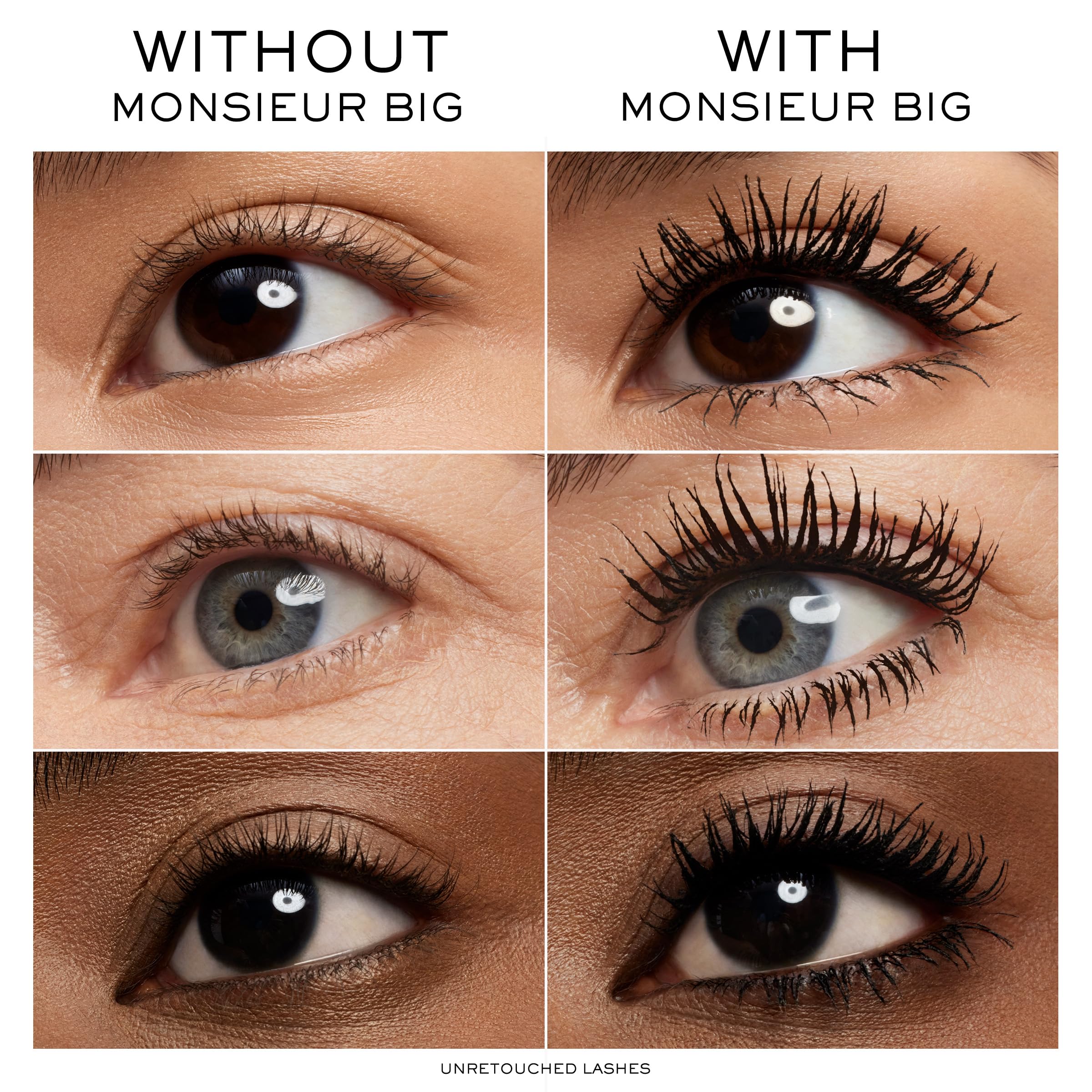 Lancôme Monsieur Big Mascara: aplicación que aporta mayor longitud y definición.