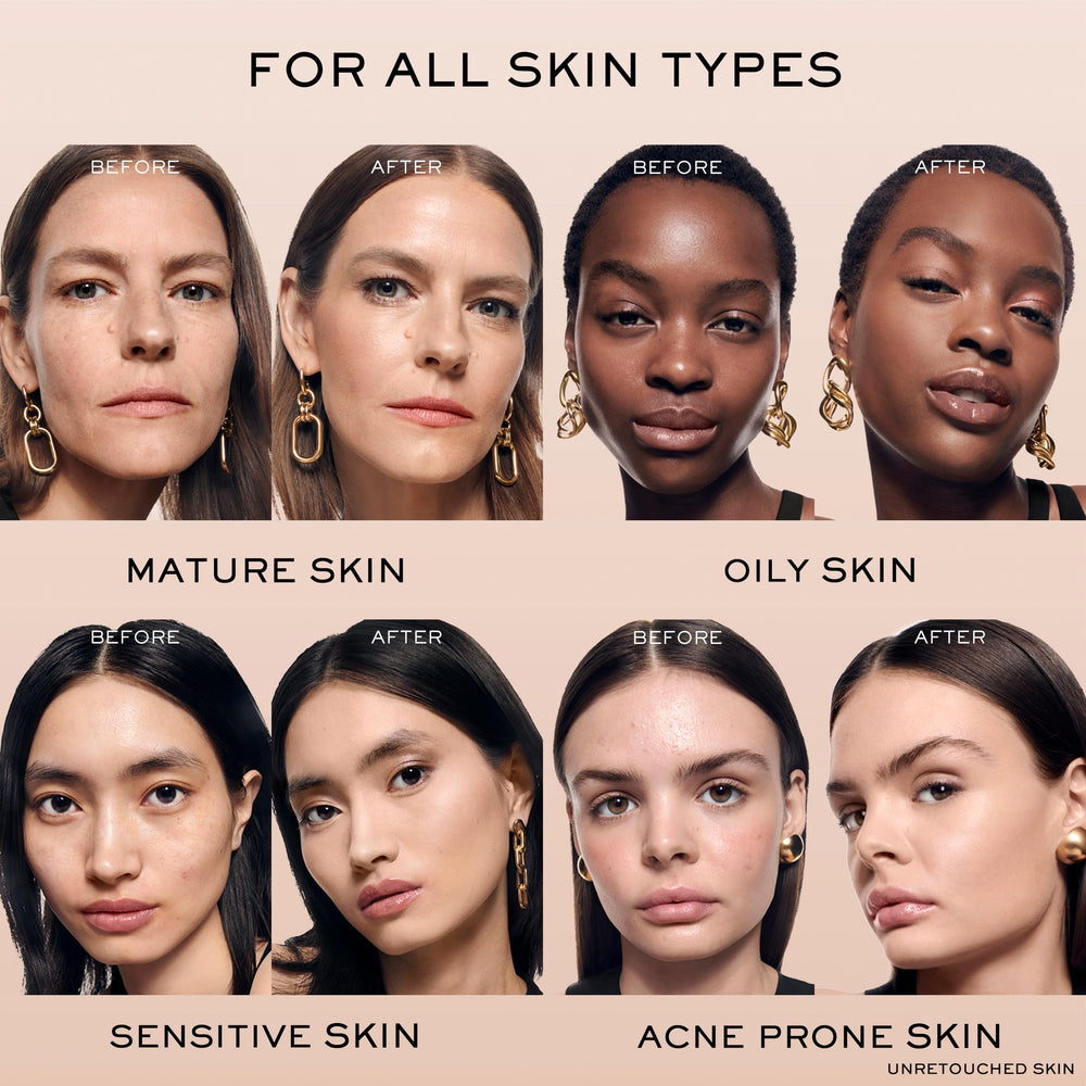 Lancôme Teint Idole Ultra Wear, paleta de 80 tonos para encontrar tu color ideal.