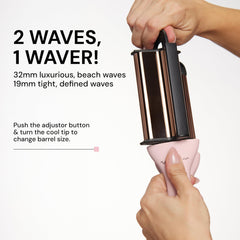 VersaWaver: rotación de cilindros para cambios de longitud de onda