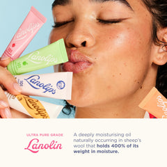 Lanolips 101, lanolina natural, alternativa suave a productos de petróleo.