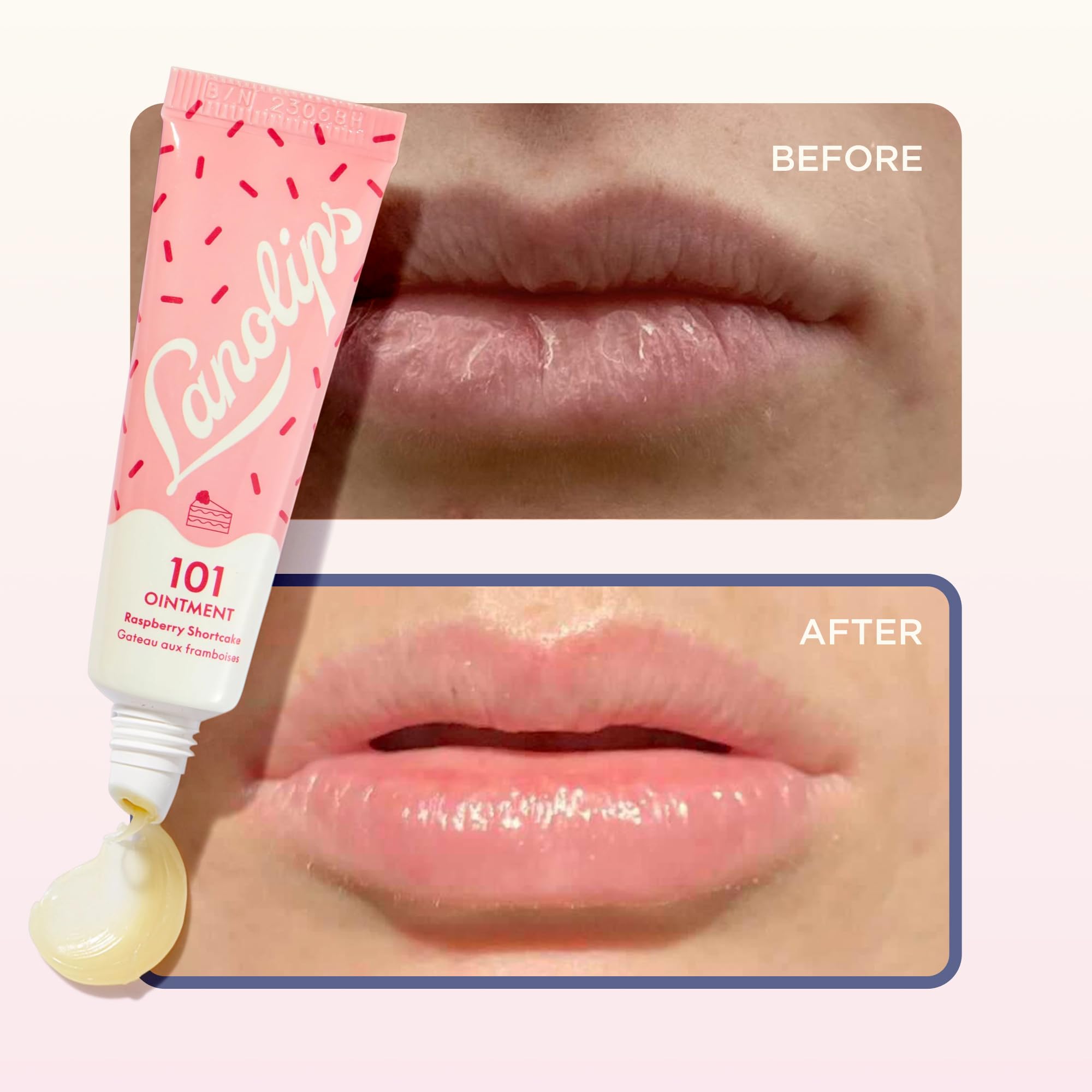 Ingredientes naturales y lanolina pura en Lanolips 101.