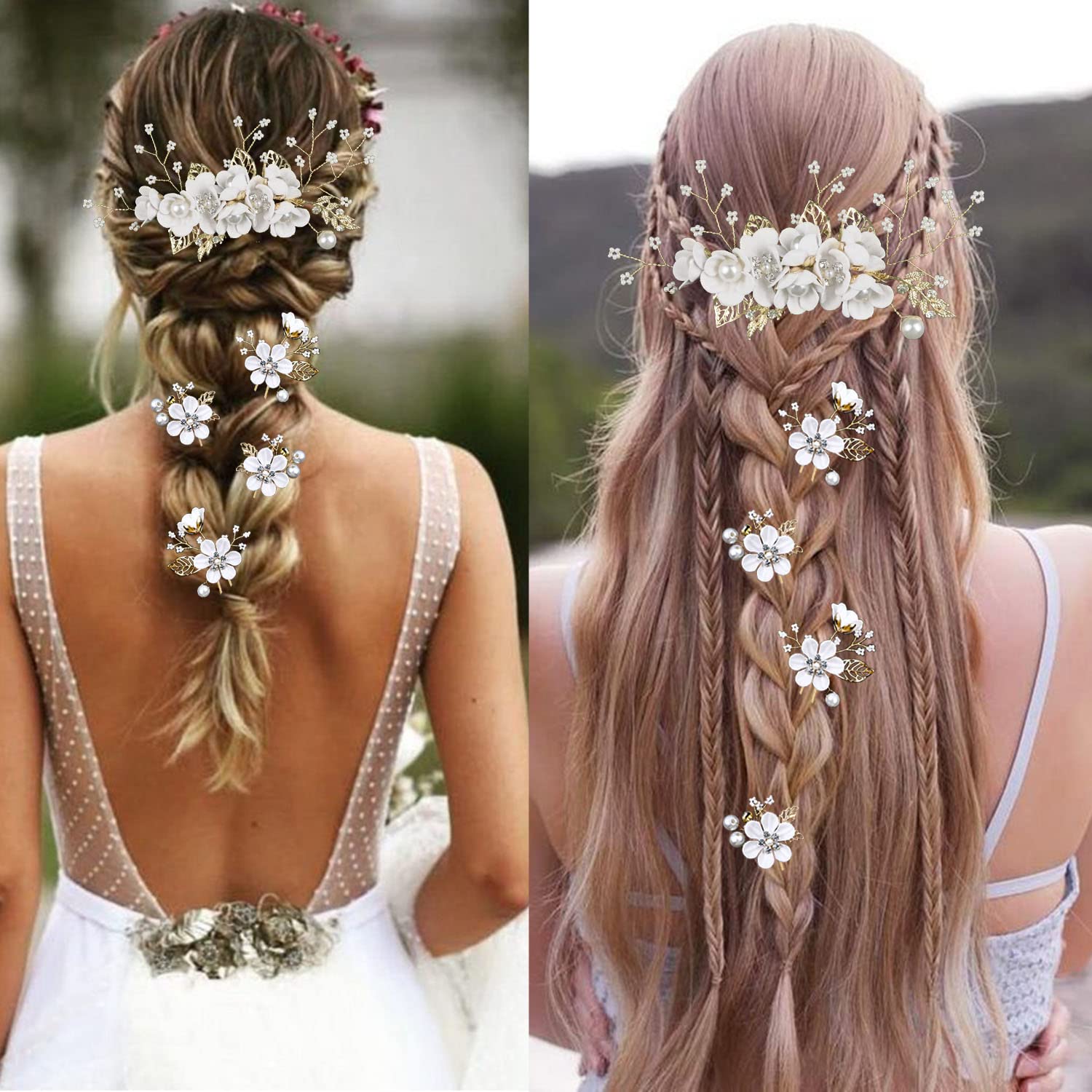 LAPOHI horquillas versátiles para bodas, prom y fiestas.