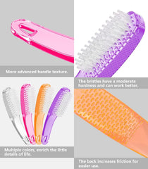 Cerdas flexibles de Larbois para limpieza suave.