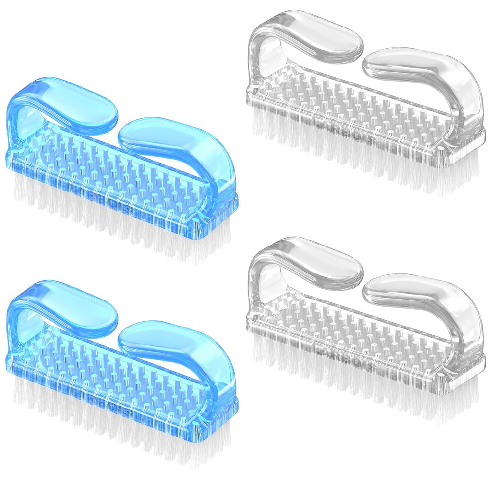 Larbois cepillo para uñas con mango ergonómico, agarre cómodo.