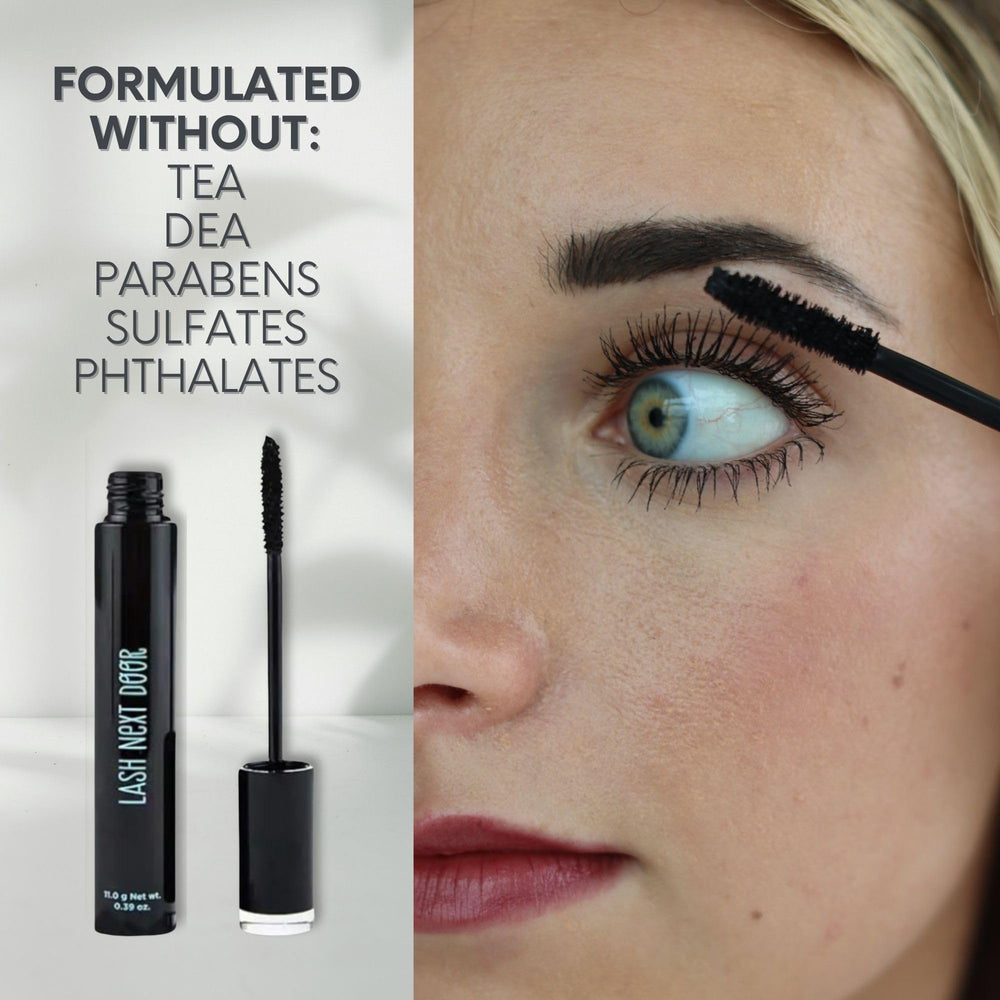 Lash Next Door Mascara aprobada por Brooklyn y Bailey para resultados confiables.