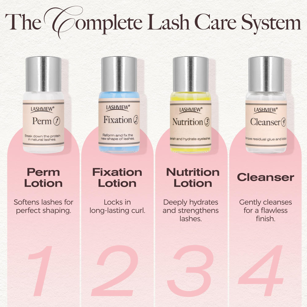 LASHVIEW Lash Lift Kit applicator tools enable precise DIY or pro performance