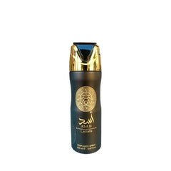 Lattafa Asad desodorante perfumado para hombres, aplicación suave para día y noche.