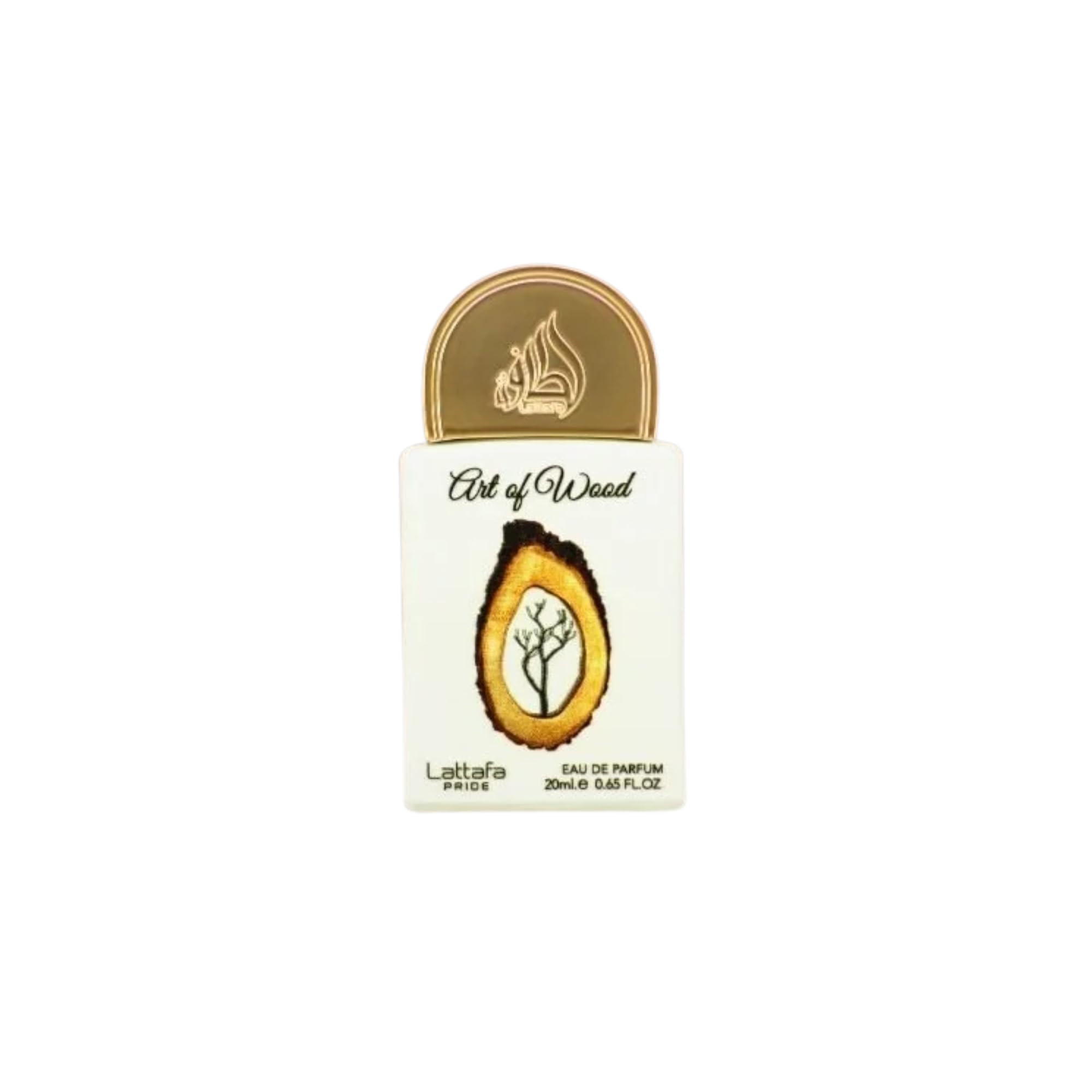 Lattafa Pride Ansaam Dorado en frasco 20 ml, experiencia lujosa y portátil.