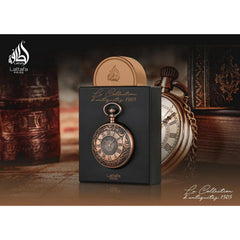 Lattafa Pride La Collection d'Antiquites 1505, notas top, aroma envolvente para encuentros.