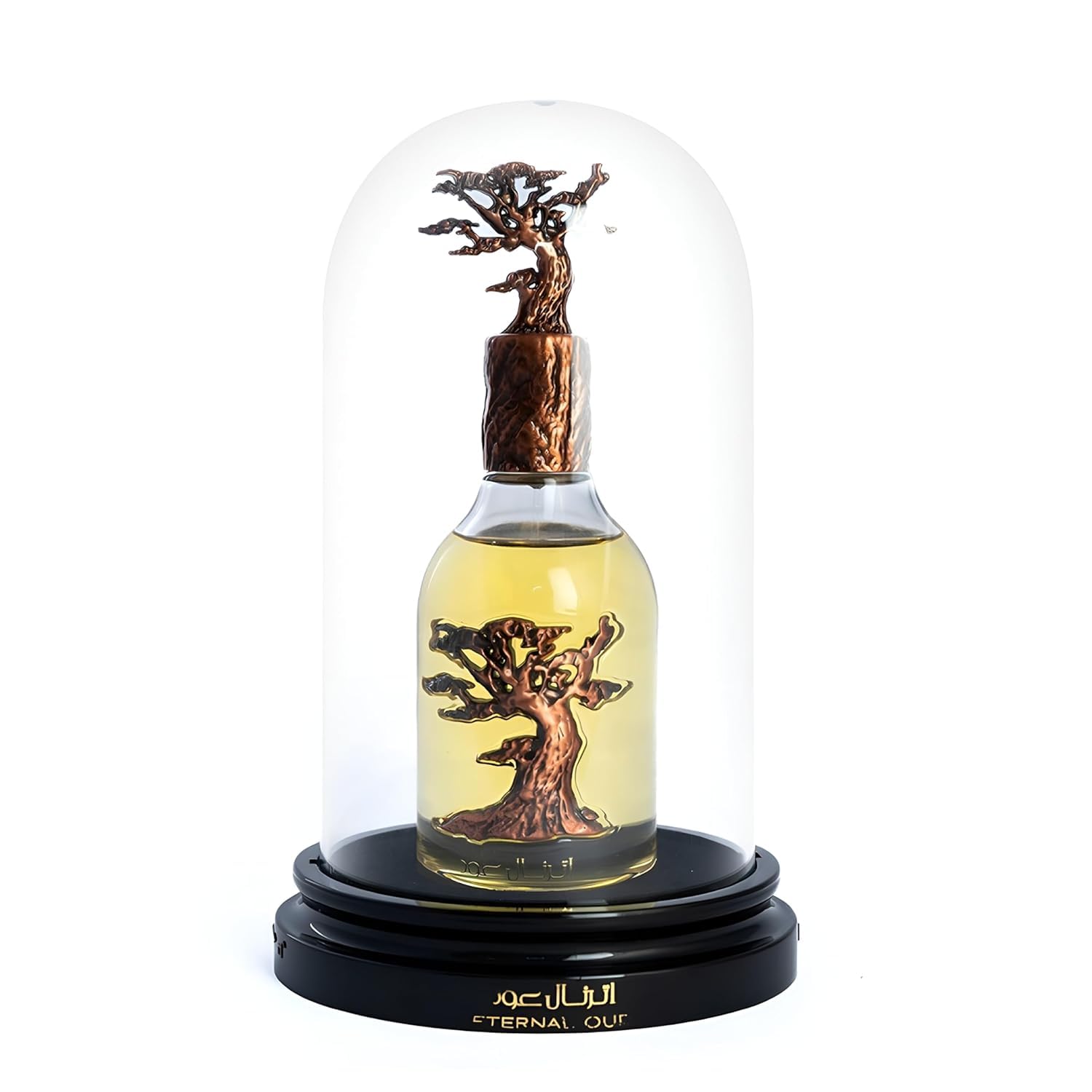 Lattafa Pride Eternal Oud box and bottle display for refined fragrance.