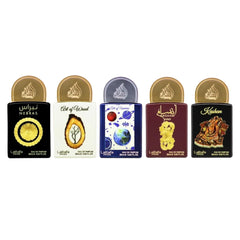 Lattafa Pride Kashan en frasco de 20 ml, opción versátil para ocasiones.