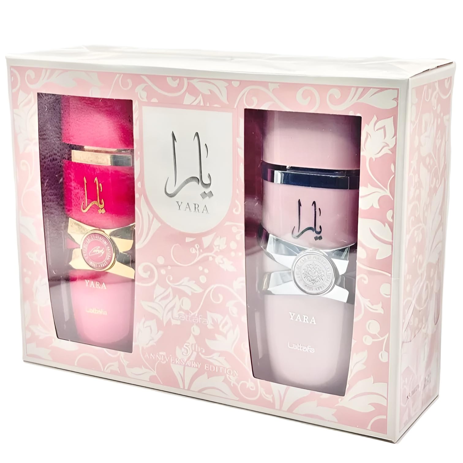 Lattafa Yara Candy EDP: frasco en detalle, nota frutal y gardenia