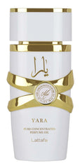 Lattafa Yara Moi, botella elegante para ocasiones especiales y uso nocturno.