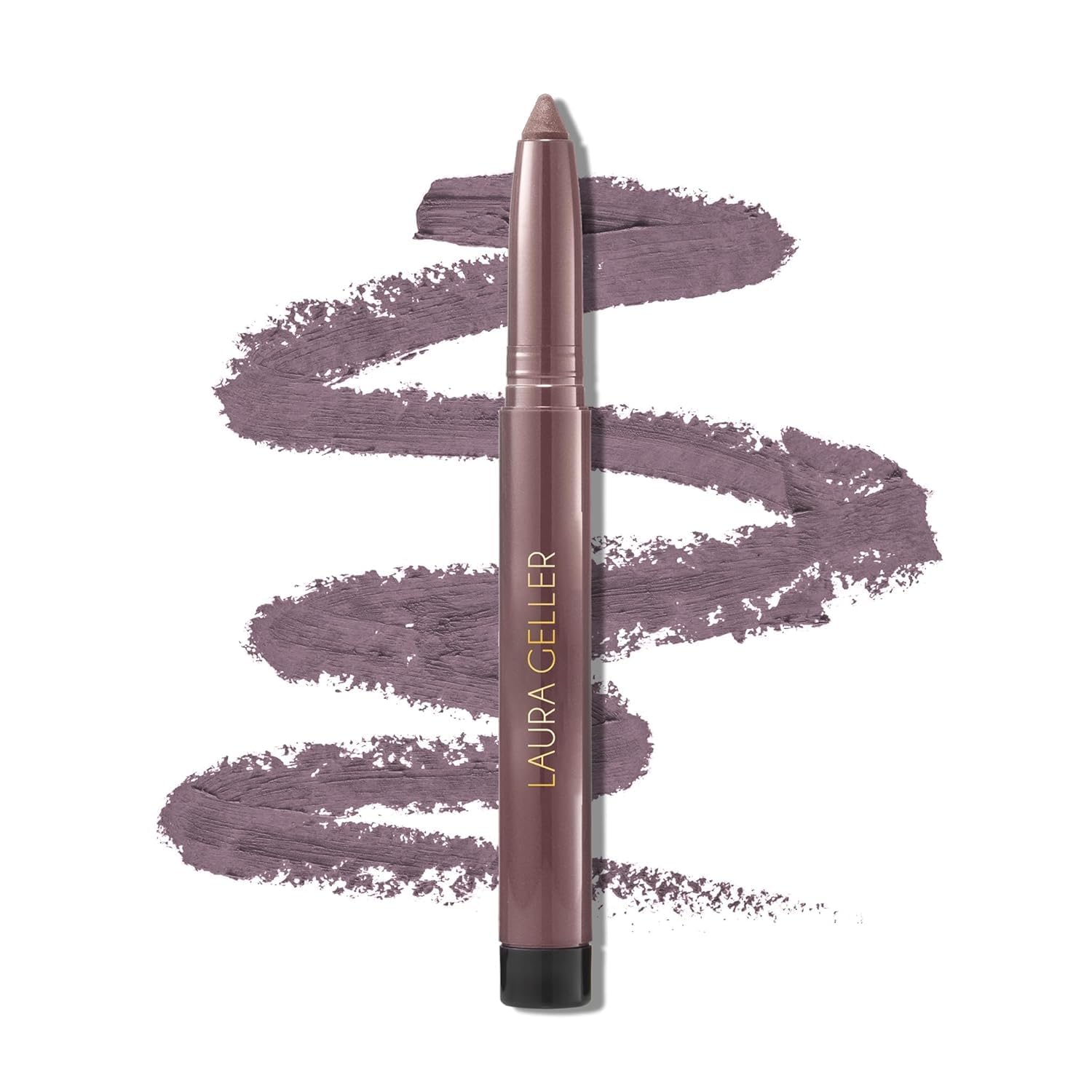 Kajal Laura Geller en tono purpura ahumado para definición duradera.