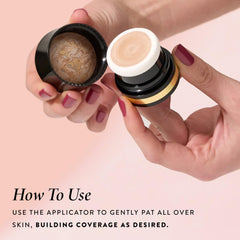 Tono natural de Laura Geller New York Balance-n-Glow para acabado uniforme.