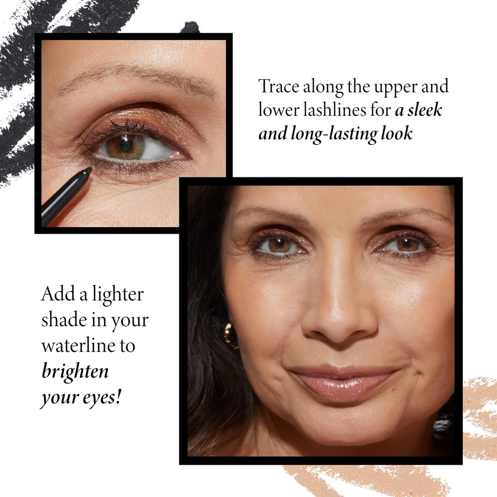 Delineador gel Inkcredible de Laura Geller New York, delineado natural para el uso cotidiano.