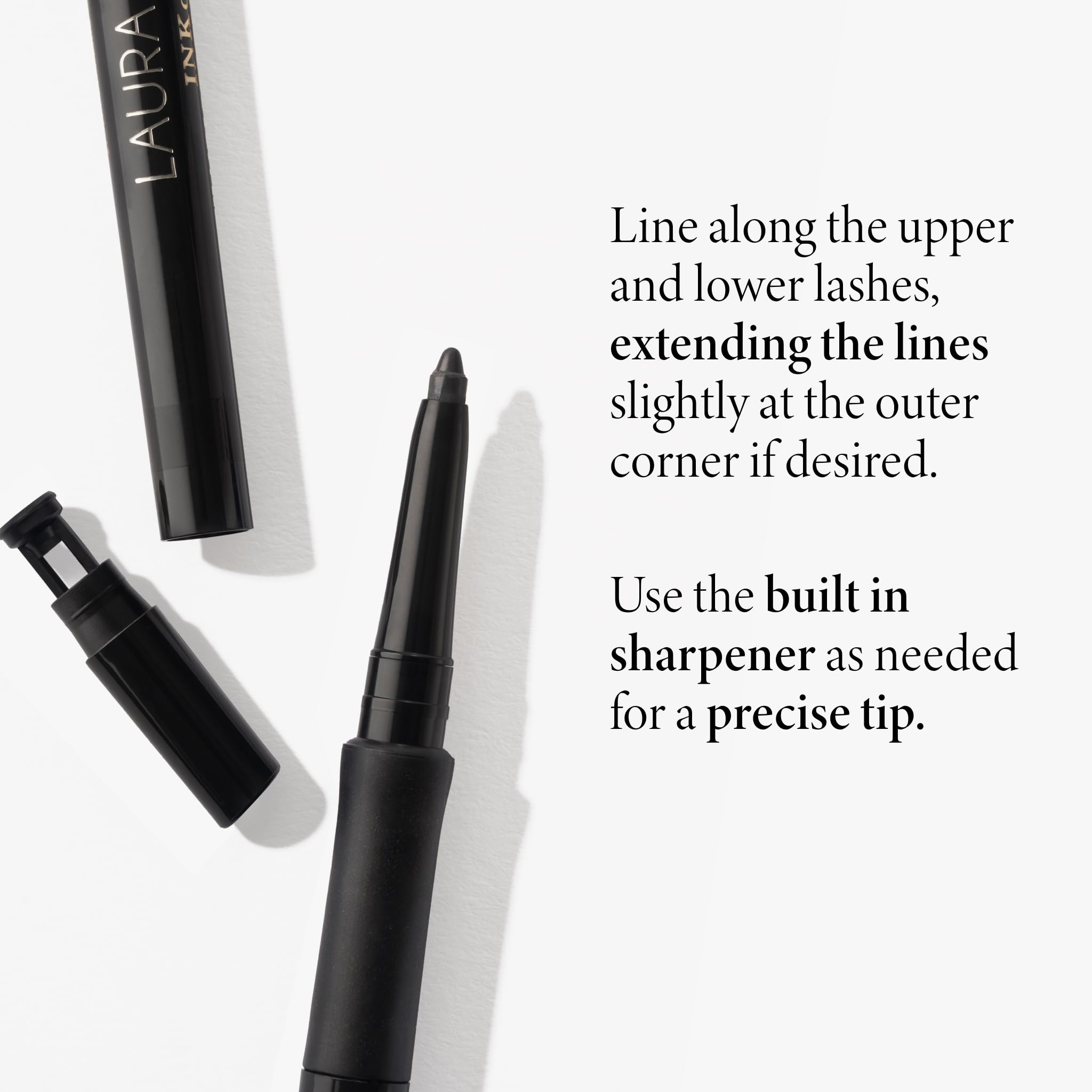 Delineador gel Inkcredible de Laura Geller New York en variedad de tonos intensos para diferentes looks.