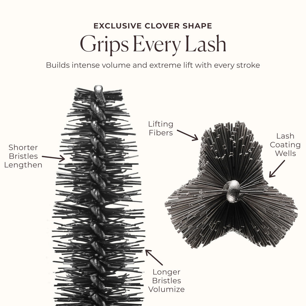 Laura Mercier Caviar Extravagant Mascara: aplicación suave para crear longitud y volumen progresivos.