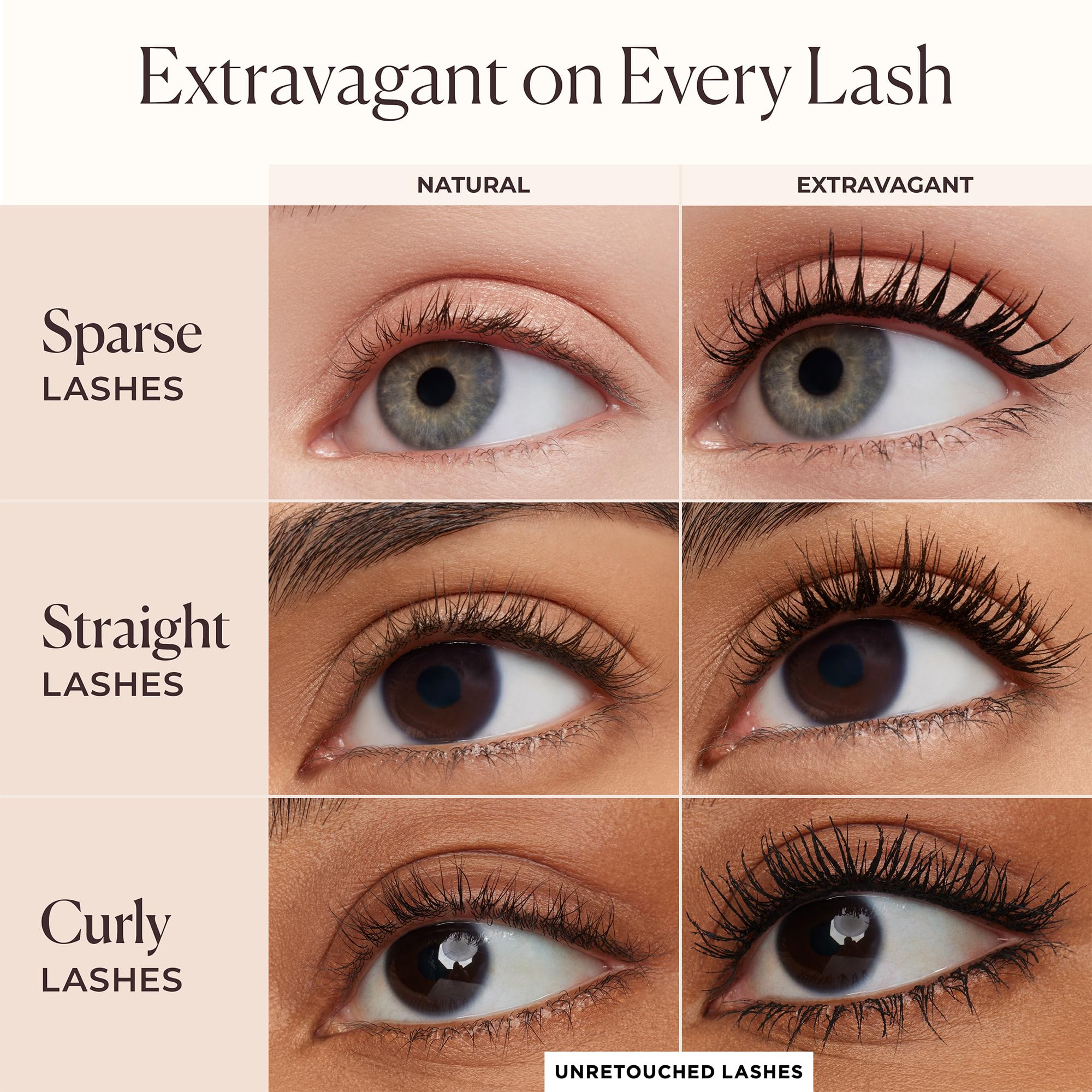 Laura Mercier Caviar Extravagant Mascara: tubo de acabado premium para un look sofisticado.