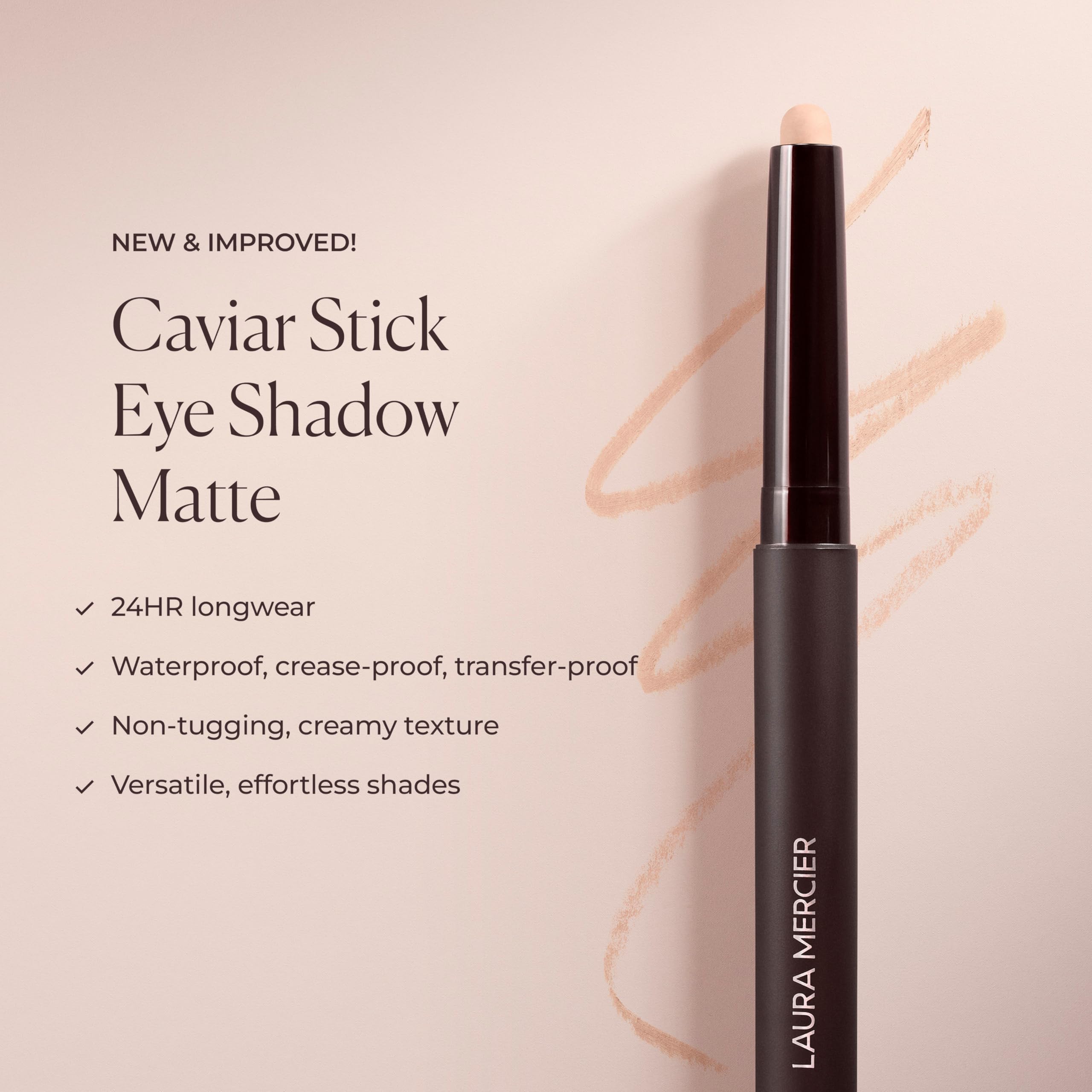 Laura Mercier Caviar Stick difuminado rápido para un acabado natural y definido.