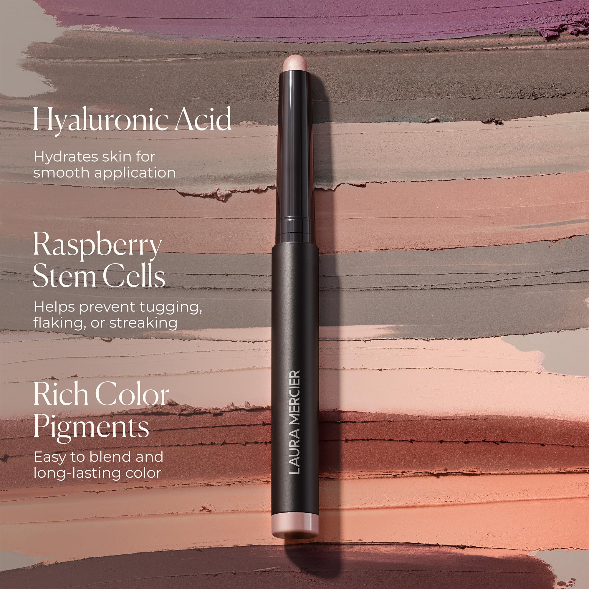 Laura Mercier Caviar Stick resistente al agua para climas húmedos y actividades.