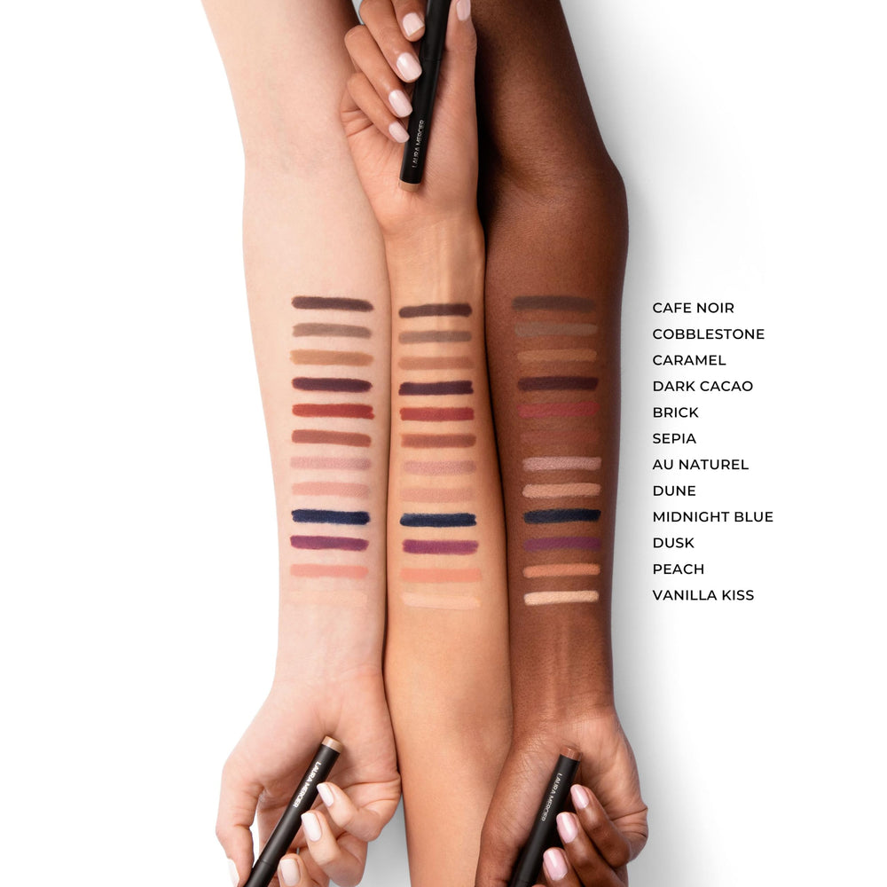Laura Mercier Caviar Stick textura cremosa facilita difuminado suave y cómodo.
