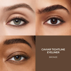 Laura Mercier Caviar Tightline Eyeliner précision le long des cils.
