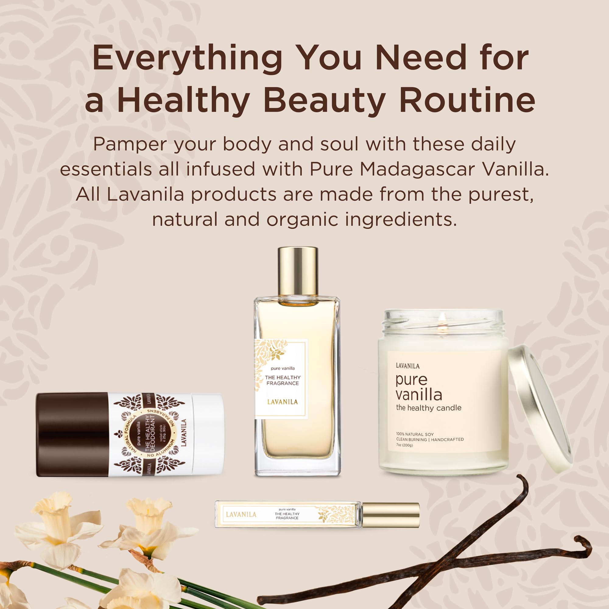 Lavanila Pure Vanilla inspira calidez y pureza en cada nota