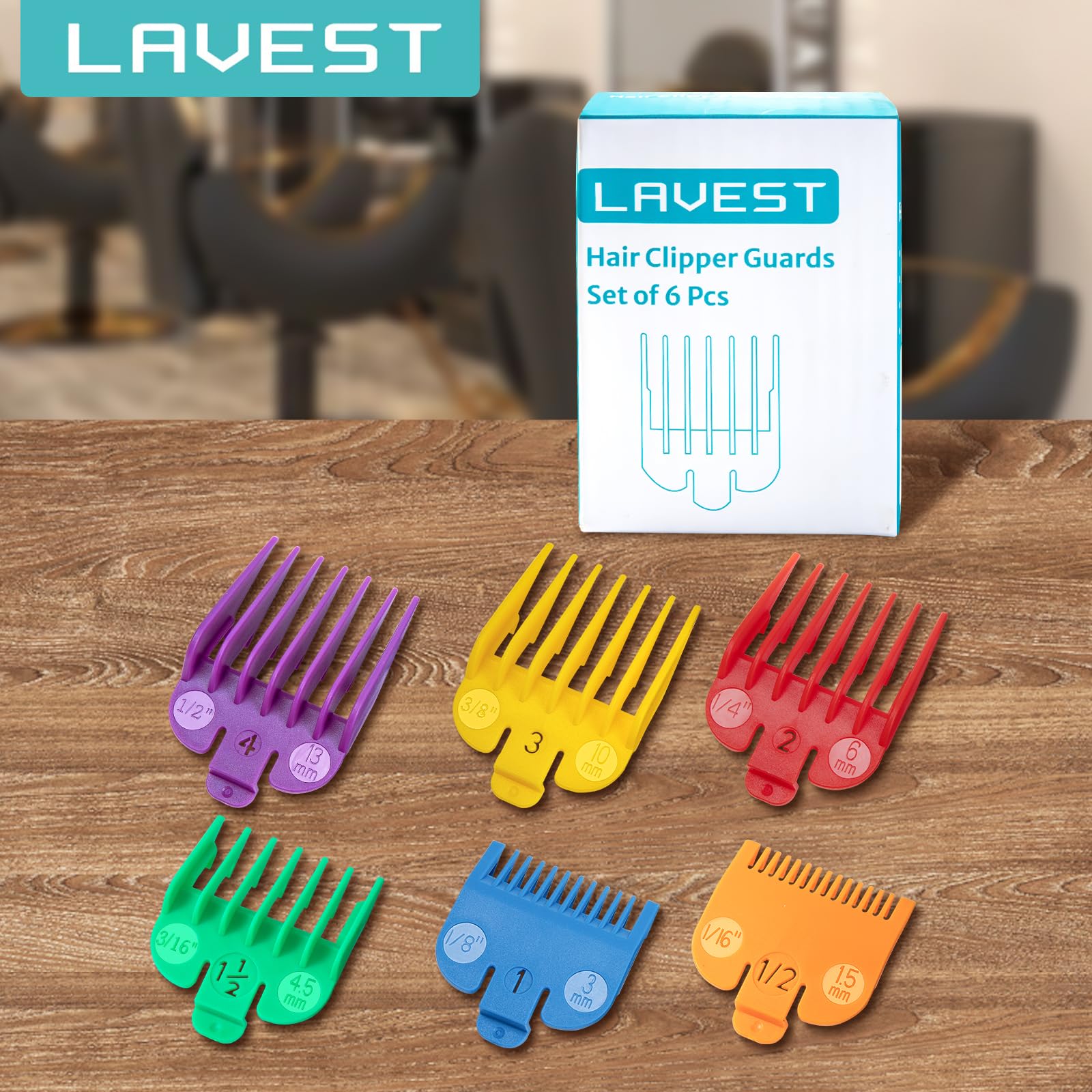LAVEST guía de clipper 1/2 pulgada para desvanecidos y cortes gruesos