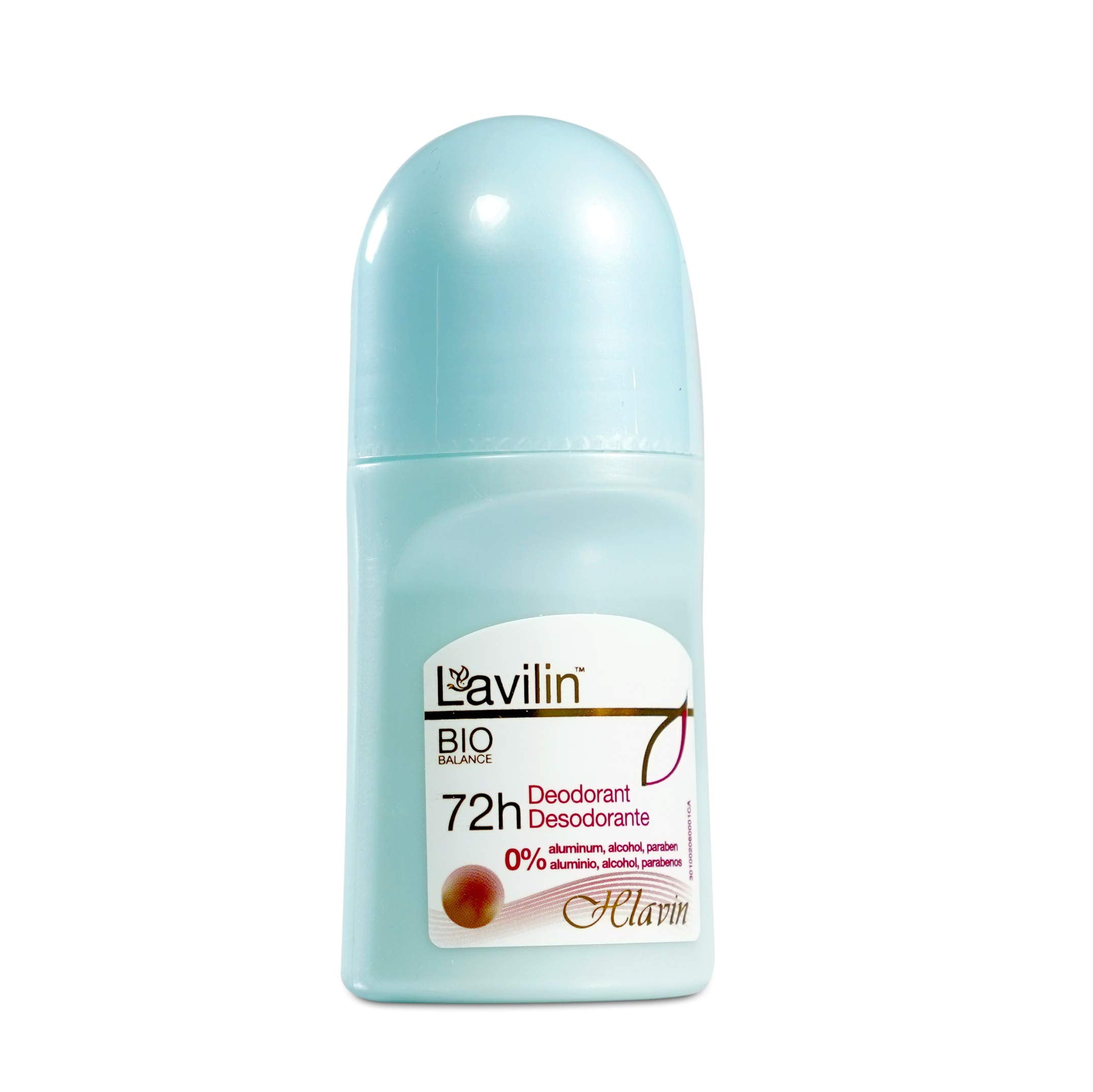 Desodorante Lavilin Roll-On con control de olor de 72 horas.