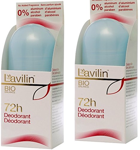 Desodorante roll-on Lavilin, doble pack, protección duradera contra el olor