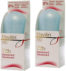 Desodorante roll-on Lavilin, doble pack, protección duradera contra el olor